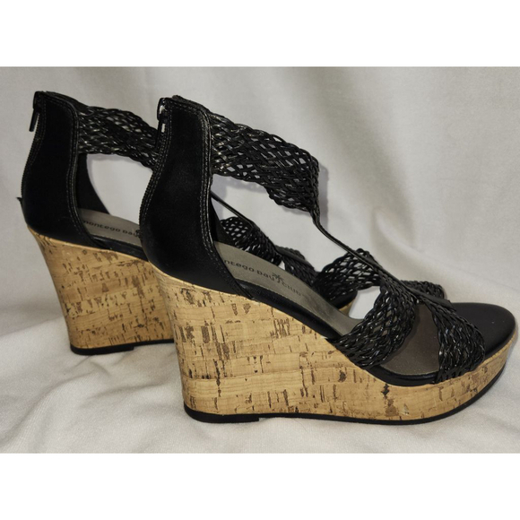 Montego Bay Club | Platform Sandals | Black | Size 8.5 - Picture 5 of 6